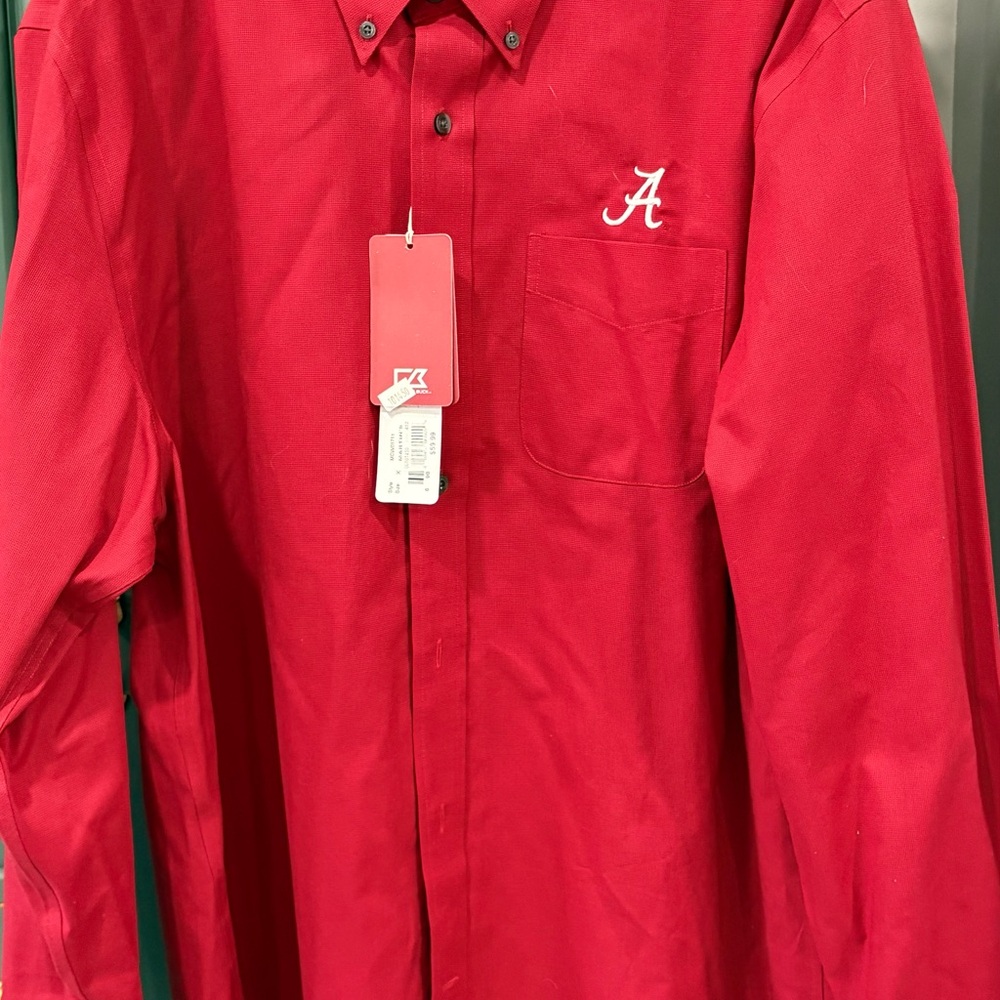 Cutter & Buck Alabama Crimson Tide Casual Button Down Shirt